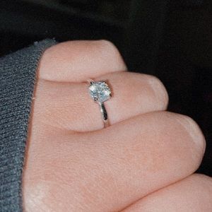 Solitaire Swarovski Ring